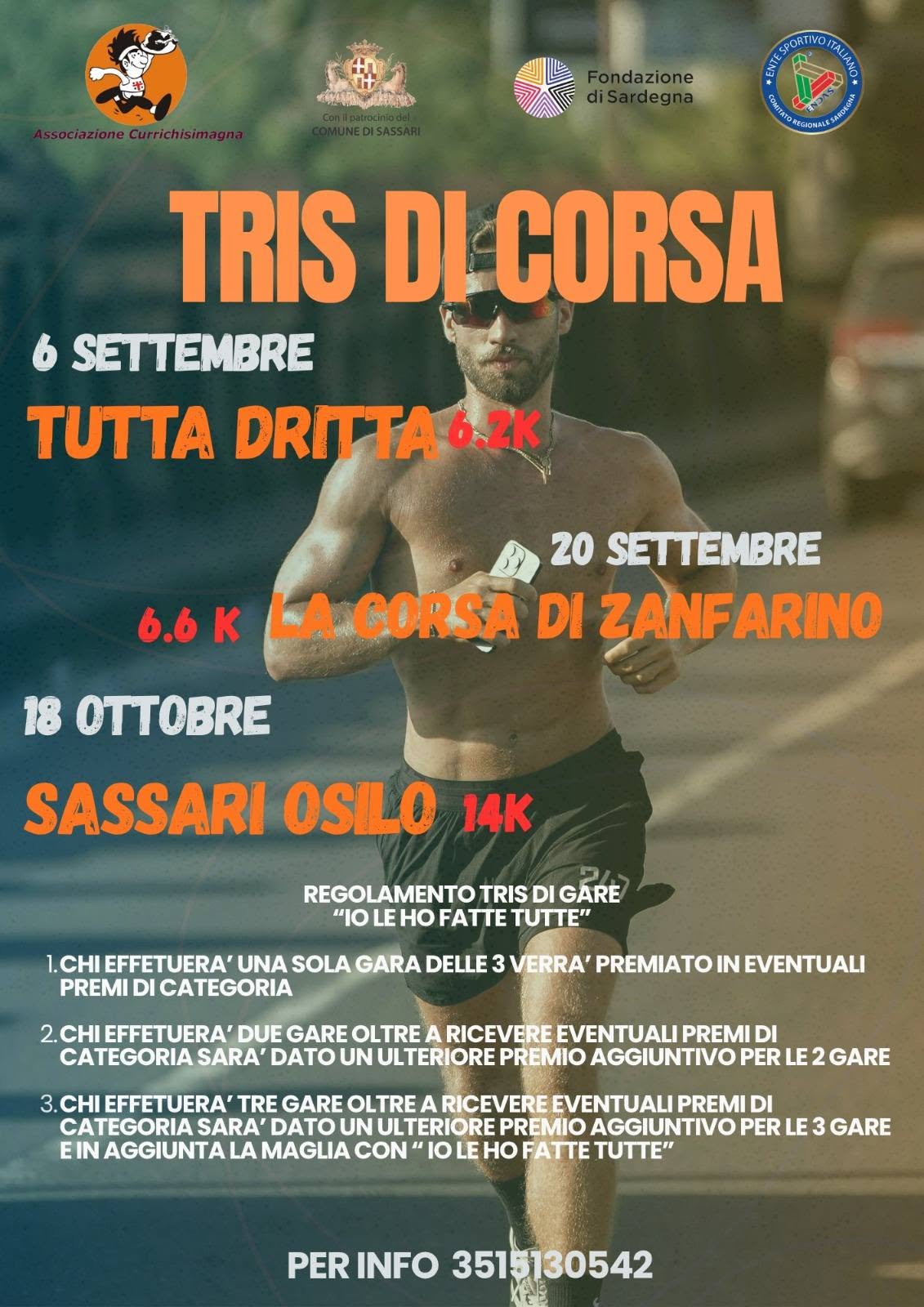 Tutta Dritta — Locandina